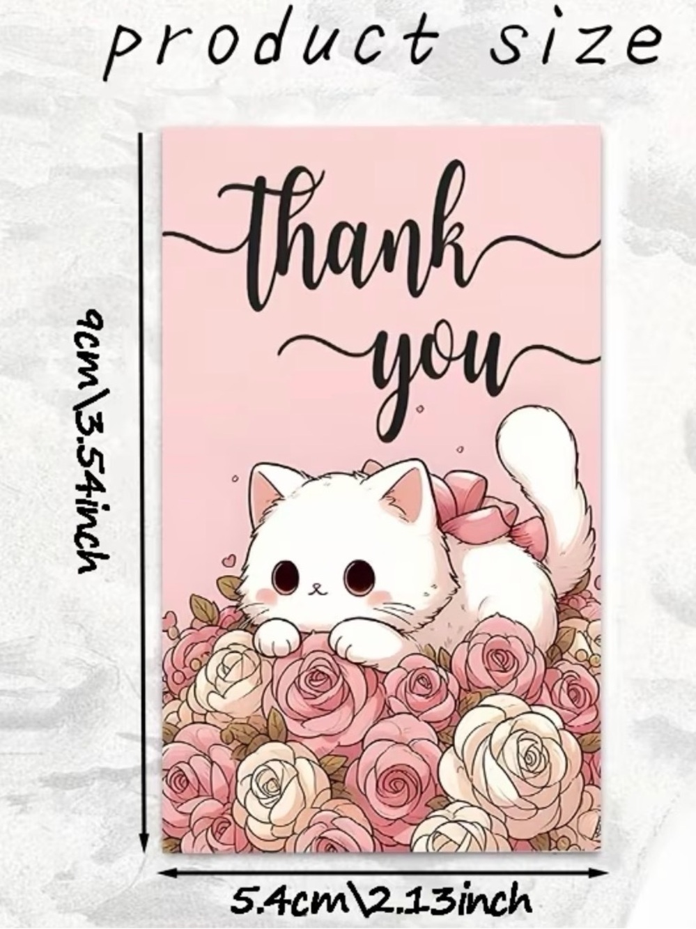225PC Bundle:25 Large Poly Mailers, 25 Large Cello Bags, 25 Cards & 150 Stickers - Picture 4 of 8